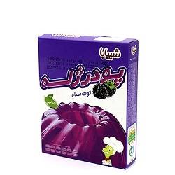 شیبابا پودر ژله توت سیاه (بلک بری )100گرم